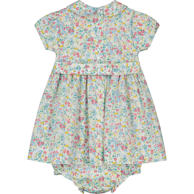 Gia Floral Smocked Dress, Multicolors - Dresses - 4