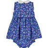 Jemmie Floral Smocked Dress, Blue - Dresses - 5