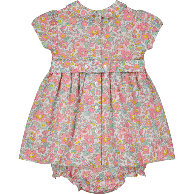 Haven Floral Smocked Dress, Pink - Dresses - 6