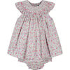 Carmelita Floral Smocked Dress, Multicolors - Dresses - 1 - thumbnail