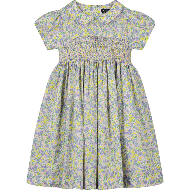 Nelly Floral Smocked Dress, Multicolors