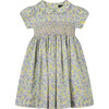 Nelly Floral Smocked Dress, Multicolors - Dresses - 1 - thumbnail