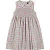Celia Ditsy Floral Smocked Dress, Multicolors - Dresses - 1 - thumbnail