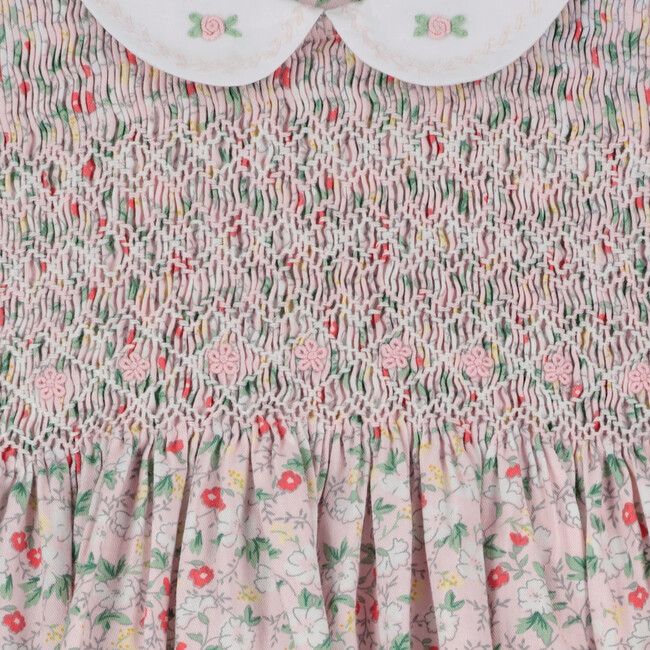 Franca Floral Smocked Dress, Multicolors - Dresses - 3