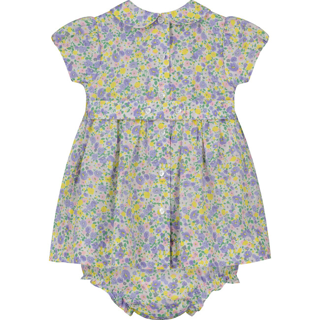 Nola Floral Smocked Dress, Multicolors - Dresses - 4