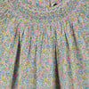 Frannie Ditsy Floral Smocked Blouse, Multicolors - Blouses - 3