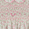 Aveline Floral Smocked Dress, White - Dresses - 2