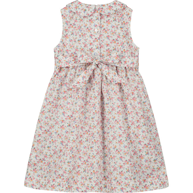 Maeve Smocked Dress, White And Pink - Dresses - 4
