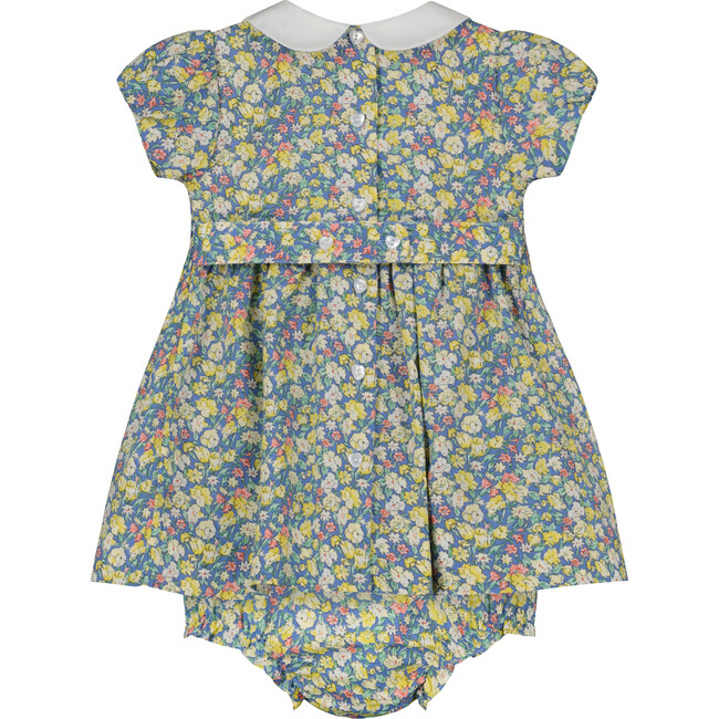 Pia Floral Smocked Dress, Multicolors - Dresses - 4