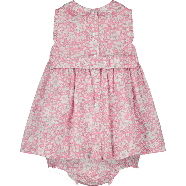 Antonia Floral Smocked Dress, Pink - Dresses - 5