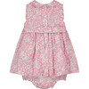 Antonia Floral Smocked Dress, Pink - Dresses - 5 - thumbnail