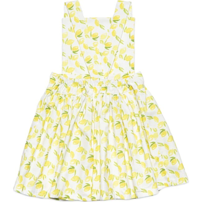 Pinafore Dress, Lemons - Dresses - 2