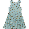 Spring Bee Racerback Ruffled Twirl Dress, Pastel Green - Dresses - 1 - thumbnail