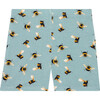 Spring Bee Basic Short Sleeve And Short Length Pajama, Pastel Green - Pajamas - 3 - thumbnail