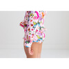 Watercolor Butterfly Long Sleeve Rash Guard And Ruffled Bloomer Set, Open Pink - Mixed Apparel Set - 6 - thumbnail