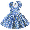 Ruffle Sleeve Dress, Ducks - Dresses - 1 - thumbnail