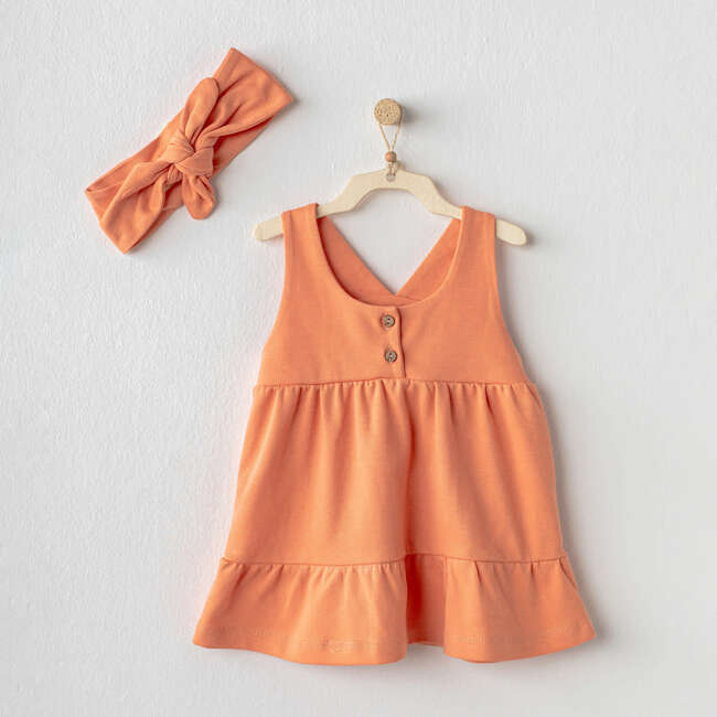 Playmate Summer Dress, Orange - Dresses - 2