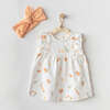 Playmate Print Dress & Headband, White - Dresses - 2