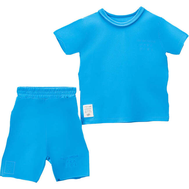 Logo Summer Outfit, Blue