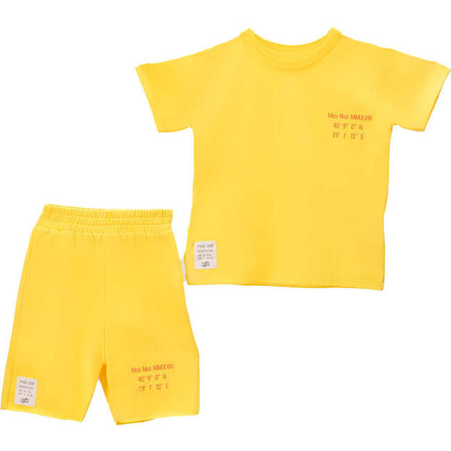 Logo Summer Outfit, Yellow