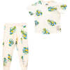 Lobster Graphic Outfit, Beige - Mixed Apparel Set - 1 - thumbnail