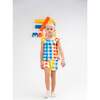 Plaid Print Ruffle Summer Outfit, Multi - Mixed Apparel Set - 2 - thumbnail
