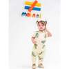 Lobster Graphic Babysuit Outfit, Beige - Mixed Apparel Set - 2