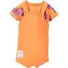 Fig Print Overalls Outfit, Orange - Mixed Apparel Set - 1 - thumbnail