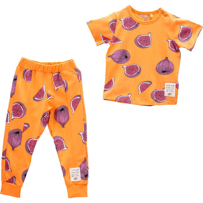 Fig Graphic Outfit, Orange