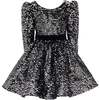Merribrook Sequin Bow Dress, Black - Dresses - 1 - thumbnail