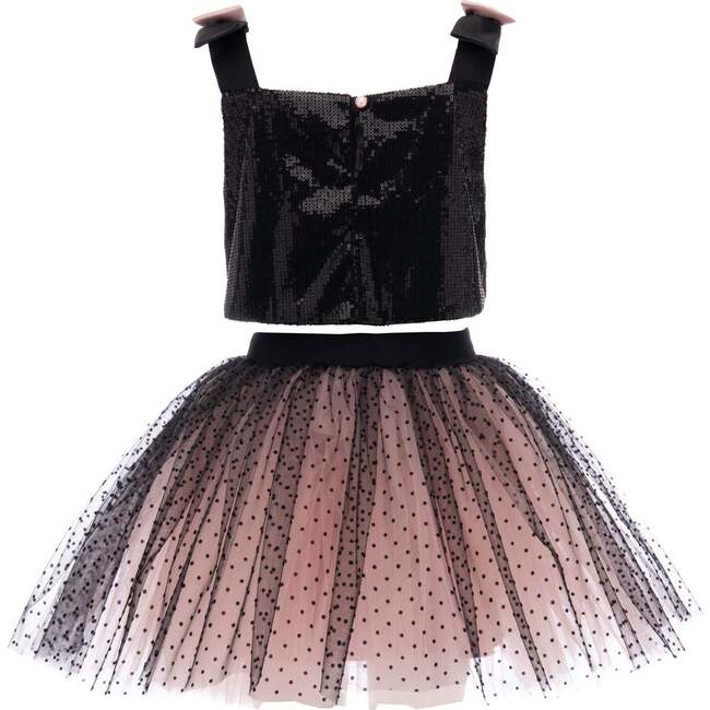 Ratanna Sequin Outfit, Black - Mixed Apparel Set - 2