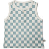 Viscose from Bamboo Organic Cotton Kids Tank Top, Cabana - Shirts - 1 - thumbnail