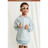 Organic Cotton French Terry Hoodie, Cabana - Sweatshirts - 2