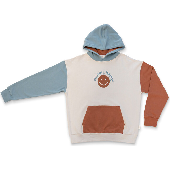 Organic Cotton French Terry Adult Hoodie, Chasing Happy