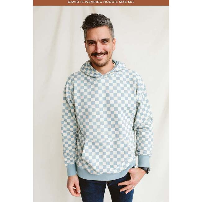 Organic Cotton French Terry Adult Hoodie, Cabana - Sweatshirts - 2