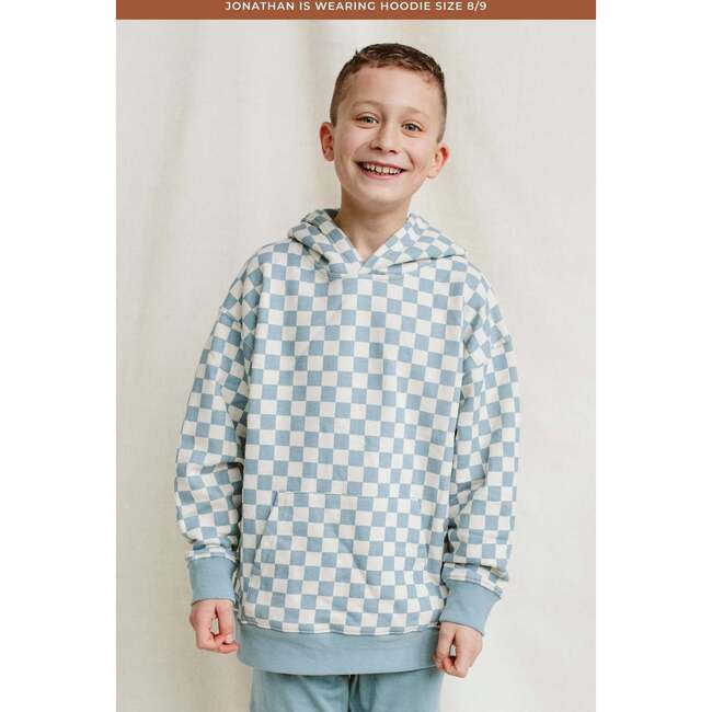 Organic Cotton French Terry Hoodie, Cabana - Sweatshirts - 4