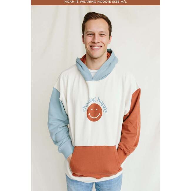 Organic Cotton French Terry Adult Hoodie, Chasing Happy - Sweatshirts - 5