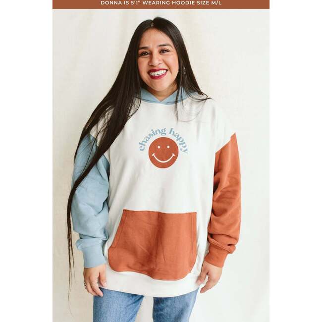 Organic Cotton French Terry Adult Hoodie, Chasing Happy - Sweatshirts - 6
