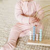 Viscose from Bamboo Organic Cotton Zipper Jumpsuit, Rose - Rompers - 3