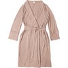 Viscose from Bamboo Organic Cotton Womens Robe, Rose - Robes - 1 - thumbnail