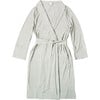 Viscose from Bamboo Organic Cotton Womens Robe, Storm Gray - Robes - 1 - thumbnail