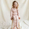 Viscose from Bamboo Organic Cotton Toddler Jogger Set, Rose - Mixed Apparel Set - 2 - thumbnail
