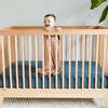 Viscose from Bamboo Organic Cotton Crib Sheet, Midnight - Crib Sheets - 2