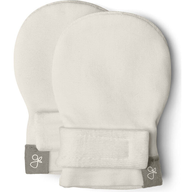 Viscose from Bamboo Organic Cotton Baby Mitts, Cloud
