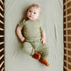 Viscose from Bamboo Organic Cotton Baby Pants, Artichoke - Bodysuits - 4