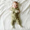 Viscose from Bamboo Organic Cotton Baby Pants, Artichoke - Bodysuits - 6