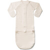 Viscose from Bamboo Organic Cotton Baby Gown, Dune Stripe - Pajamas - 1 - thumbnail