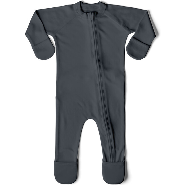 Viscose from Bamboo Organic Cotton Baby Footie, Midnight