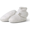 Viscose from Bamboo Organic Cotton Baby Booties, Storm Gray - Booties - 1 - thumbnail