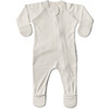 Viscose from Bamboo Organic Cotton Baby Footie, Cloud - Footie Pajamas - 1 - thumbnail